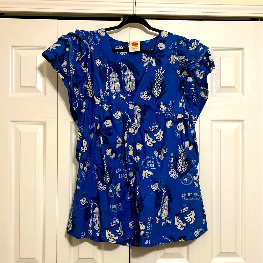 Farm rio dress from Anthropologie